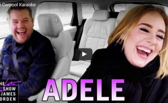 【歌】8922万回再生!3日で1000万回再生されたアデルのドライブ即興ライブが凄過ぎ! 13 【ソング】8922万回再生!3日で1000万回再生されたアデルのドライブ即興ライブが凄過ぎ!