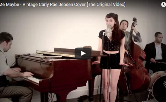 【歌】794万回再生!ローラ出演のPVでも有名なCall Me Maybeを1920年代風にしてみた! 13 【歌】794万回再生!ローラ出演のPVでも有名なCall Me Maybeを1920年代風にしてみた!