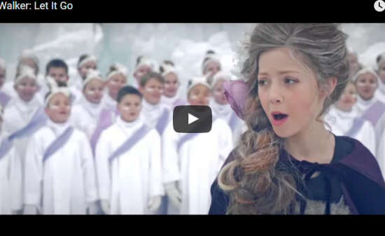 【歌】42万回再生！全世界注目！11才の少女が歌うアナ雪のLet It Goが壮大で歌唱力凄く心揺さぶる