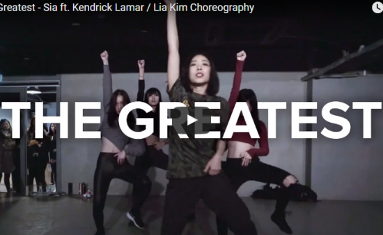 【ダンス】642万回再生！韓国人気ダンサーLia Kimのシーアの世界を見事に力強く振付した動画が凄い！