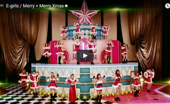 【ダンス】1185万回再生！e-girlsのキュートに爽やかにポップに踊るクリスマスソングも見所満載！