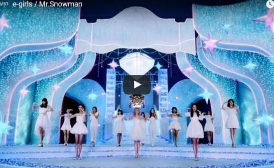 【ダンス】246万回再生!e-girlsのMr.Snowmanは女性の恋心をお洒落にポップに描く作品だ♪ 14 【ダンス】246万回再生!e-girlsのMr.Snowmanは女性の恋心をお洒落にポップに描く作品だ♪