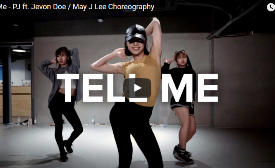 【ダンス】 67万回再生！韓国人気ダンサーMay J Leeが振付し踊るPJの曲が見事なビート感の色合いが凄い！