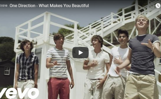 【歌】8.8億万回再生！世界的ヒット！One DirectionのWhat Makes You Beautiful