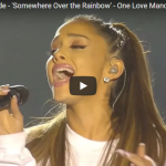【歌】1187万回再生！Ariana GrandeのSomewhere Over the Rainbowが心打つ！