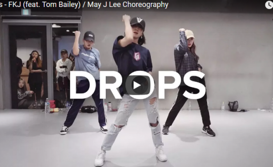 【ダンス】194万回再生！May J LeeがFKJのDropsでキレのある動きでクールにビート感溢れ舞う！