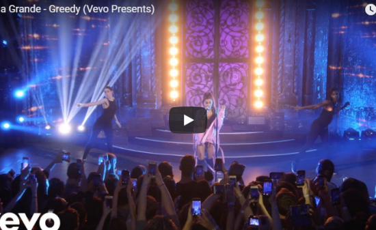 【歌】910万回再生!Ariana GrandeのGreedyのライブがリズミカルでポップにクールにノレル♪ 1 【歌】910万回再生!Ariana GrandeのGreedyのライブがリズミカルでポップにクールにノレル♪