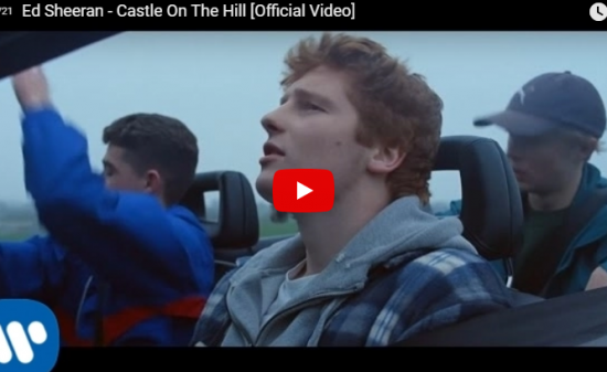 【歌】3.2億万回再生！エド・シーランの大ヒット曲Castle On The Hill心躍り暖かくなるいい歌だ！