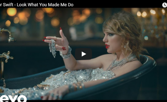 【歌】9.4億万回再生！テイラー・スウィフトのLook What You Made Me Doの世界観に魅了される！