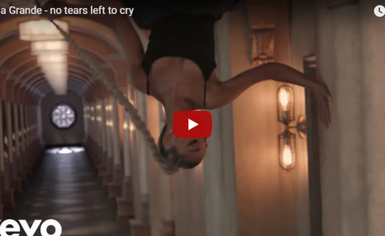 【歌】5.8万回再生！アリアナ・グランデのNo Tears Left to Cryが映像美と才能がスパークし惹き込む