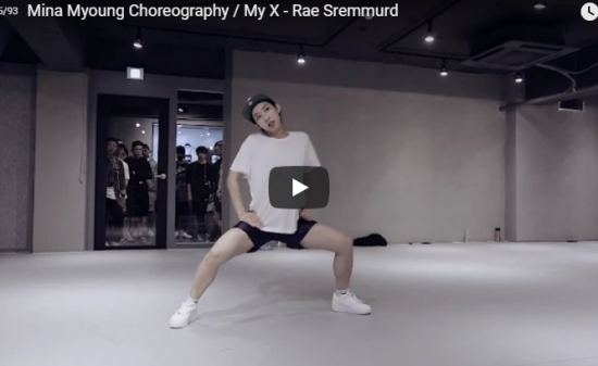 【ダンス】32万回再生！Mina MyoungがMy Xで抜群のビート感でクールにキレキレダンスをキメる！