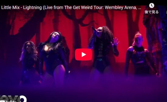 Little Mix「Lightning」圧巻の歌唱力で会場を熱狂に！
