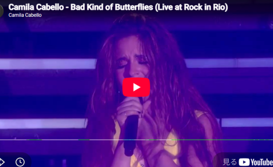 カミラ・カベロ「Bad Kind of Butterflies」影の美しさが炸裂する芸術