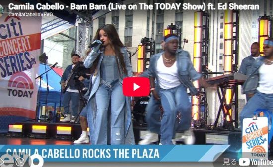 カミラ・カベロ「Bam Bam」朝のNYを熱く染める生演奏とラテンの熱狂